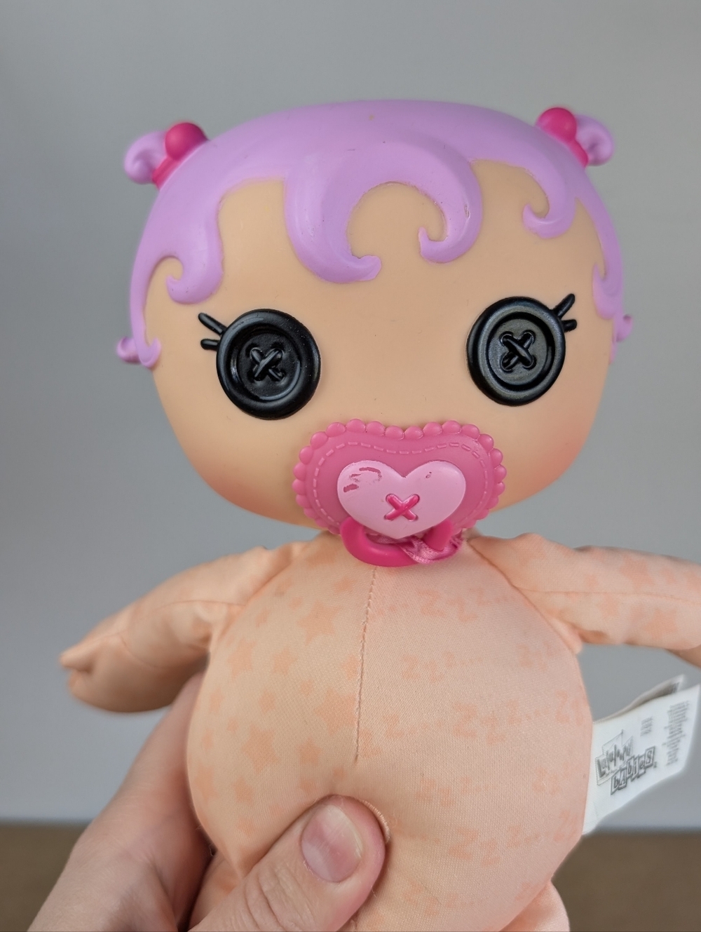 Lalaloopsy Babies, Plush Body Baby Dolls w Vinyl Heads (Flaws) MGA - Picture 2 of 11